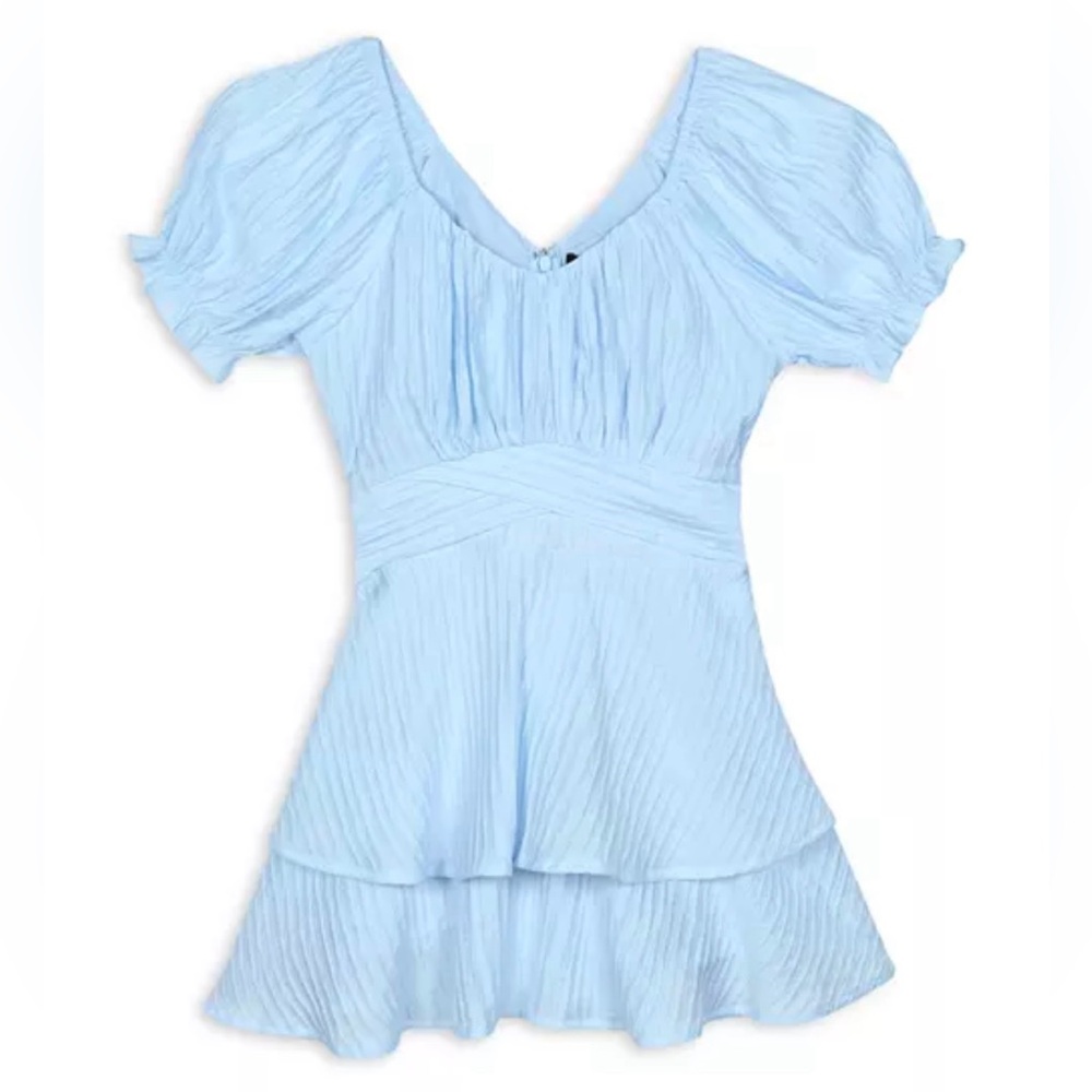 Katie J NYC Light Blue Kids Dress